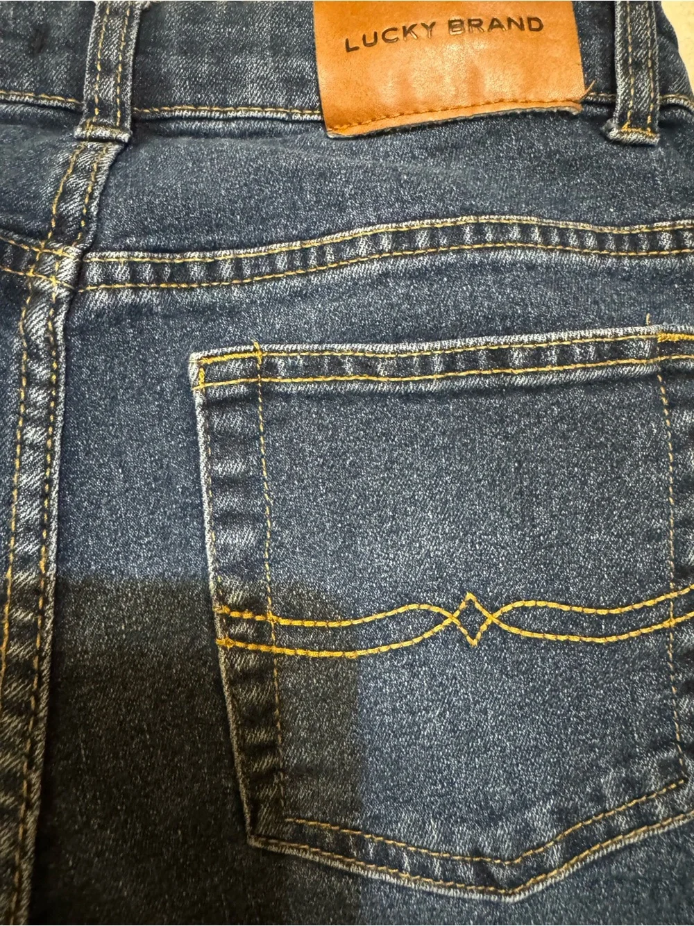 Lucky Brand Dark Blue Kids Skinny Jeans
